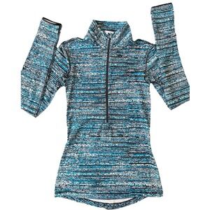 Nike Pro‎ Dri Fit Woman Actiware Top Athletic Sports Gym Multicolor Stretch XS